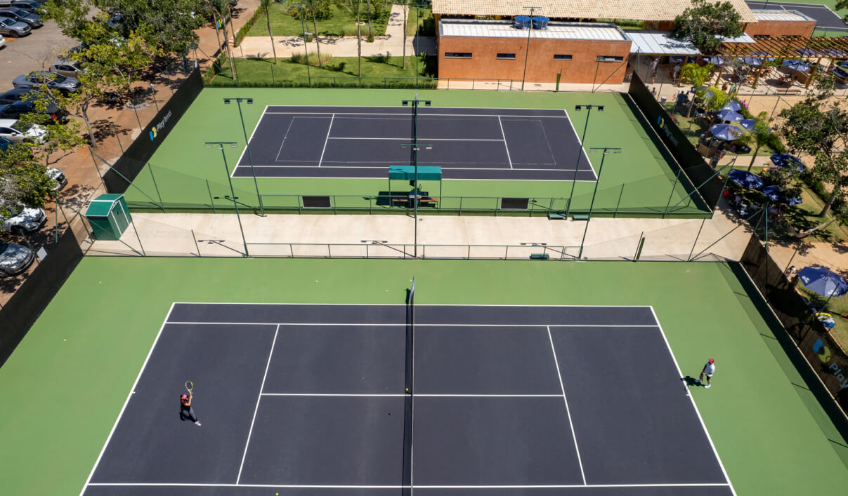 Complexo Esportivo – Quadras de Tênis – AABB Brasília